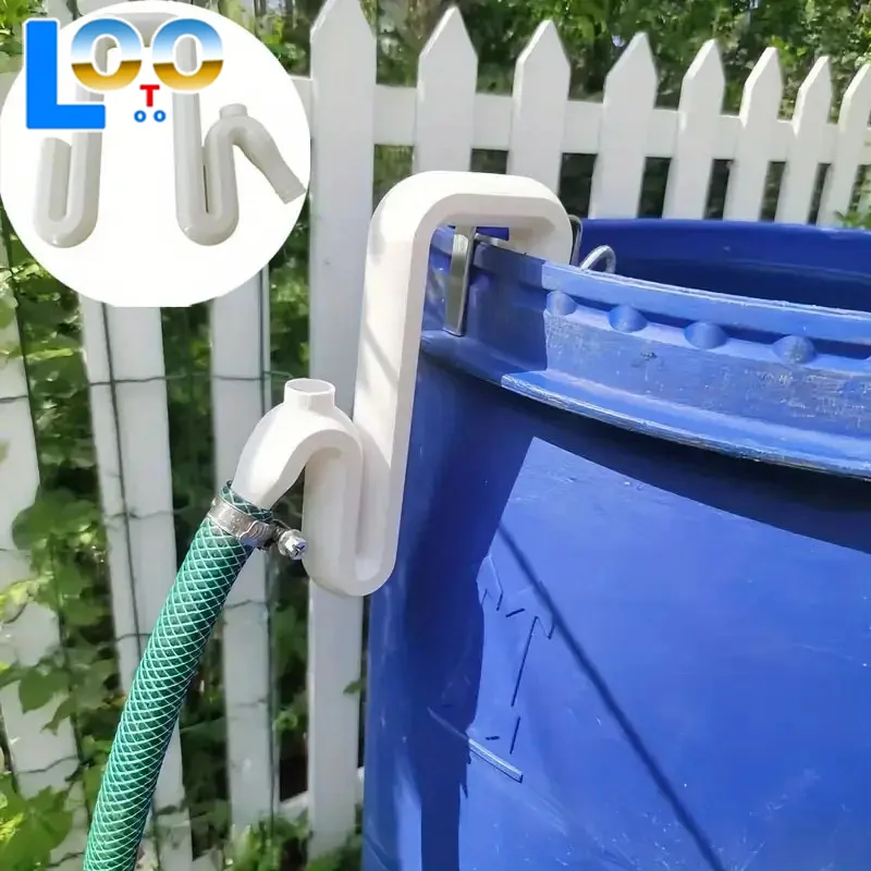 Self Priming Siphon Hose No-Drill Overflow Pipe Effortless Auto Drain & Fill Rainwater Transfer & Overflow Pipe Solution