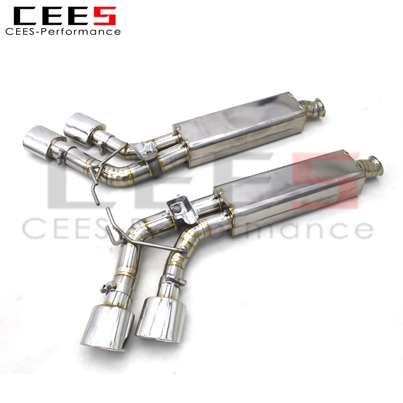 CEES Valve Muffler Exhaust Pipes for Mercedes-Benz G500/G550 W464 4.0T 2018-2023 Motorsport Catback