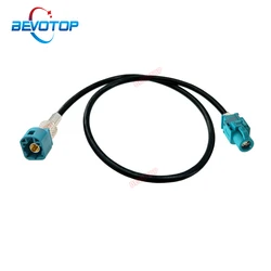 For BMW Mercedes USB Electric Wire Cable 4 Pin FAKRA HSD LVDS Female Male Connector Dacar 535 4-Core BEVOTOP Auto Cable Harness