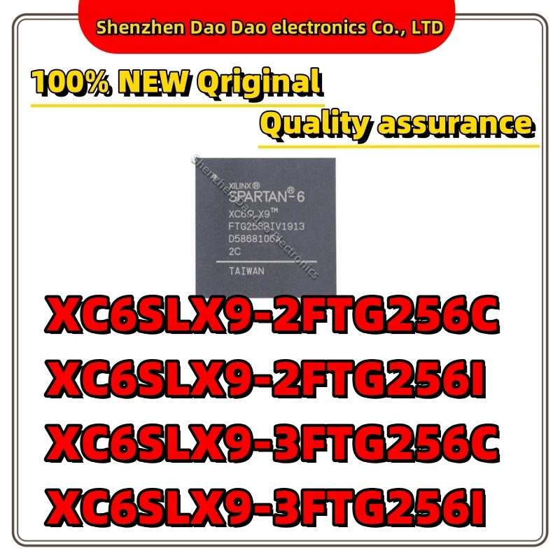 XC6SLX9-2FTG256C XC6SLX9-2FTG256I XC6SLX9-3FTG256C XC6SLX9-3FTG256I IC chip FTBGA-256 Programmable logic chip quality is new