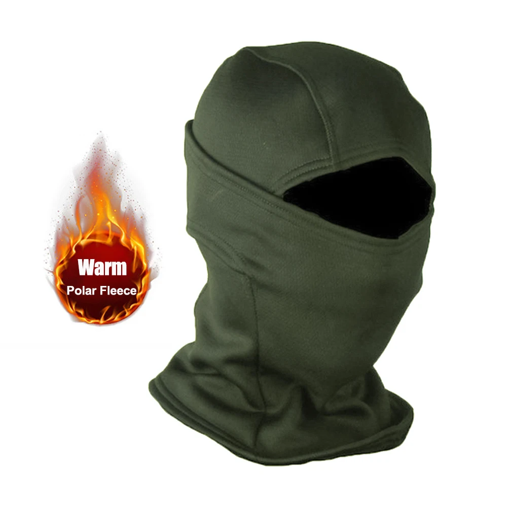 AliExpress WRELS Winter Keep Warm Camouflage Balaclava Polar Fleece Cycling Full Face Mask Outdoor Motorcycle Ski Helmet Inner Cap Mask