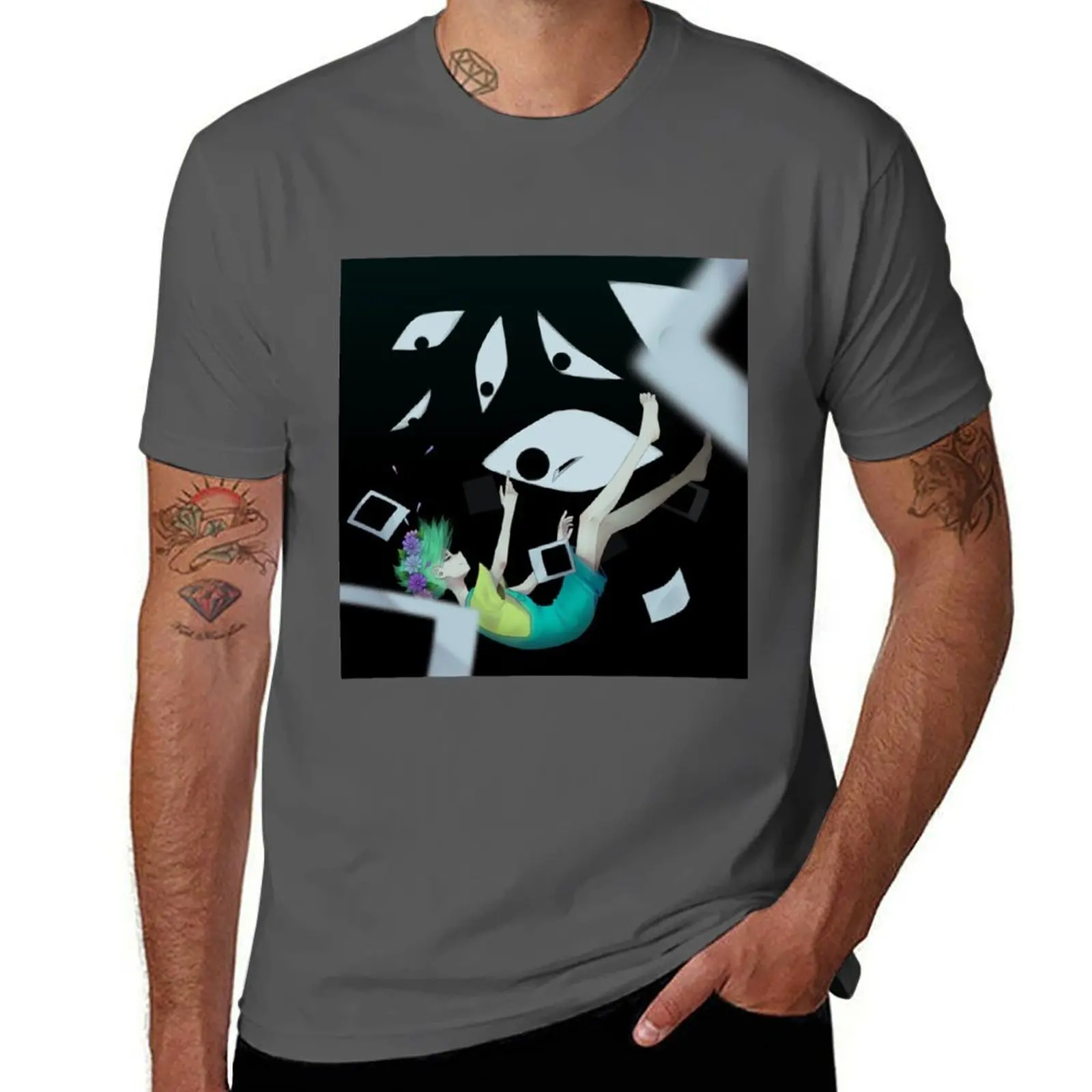 

basil falling T-Shirt t shirt man designer t shirt personalised T-Shirt