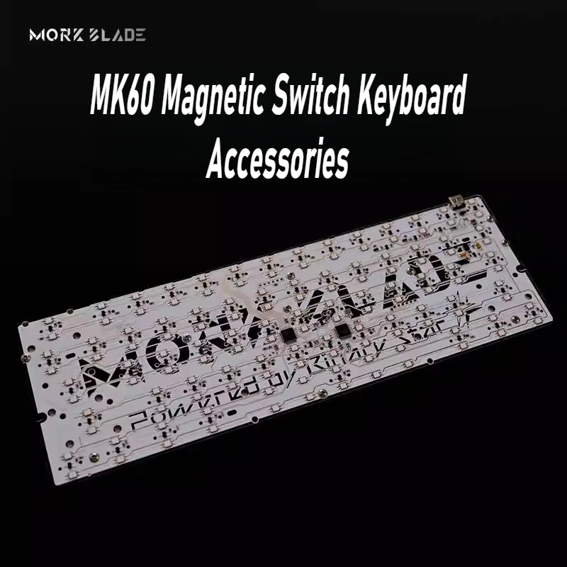 

Morkblade MK60 Keyboard PCB Dual Lamp Position 0.001mm Custom MK60 Magnetic Switch Keyboard Accessories Compatible GH60 Case