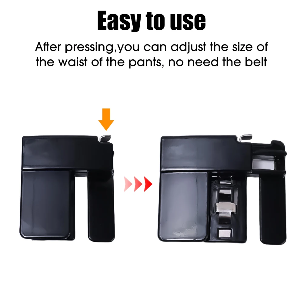 1 PC Pants Waist Shrink Clip Convenient Adjustment Buckle Multi-Function Tighten The Waistband Multifunctional Belt Clip