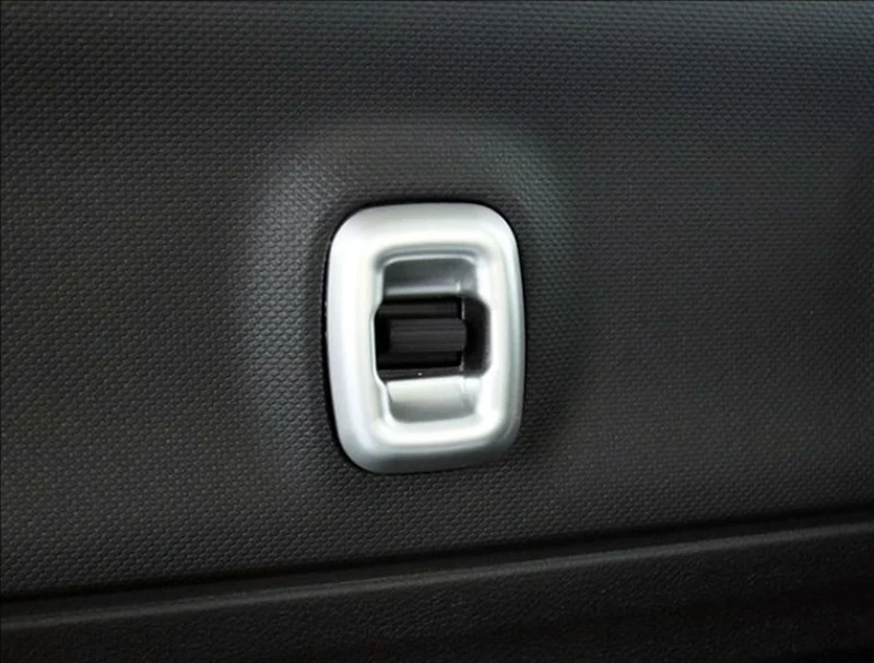 For Suzuki Spacia Custom MK54S MK94S 2024 2025 Car Accessories ABS Rear Middle Door Glass Button Lift Special Patch