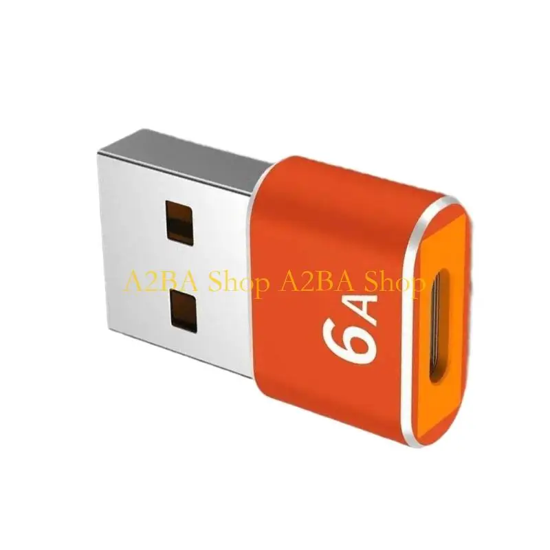 A2BA Portable Metal Type C To USB Converter Type C Male to USBA Female Adapter For Rapid File Transfer And Compactly Mobility