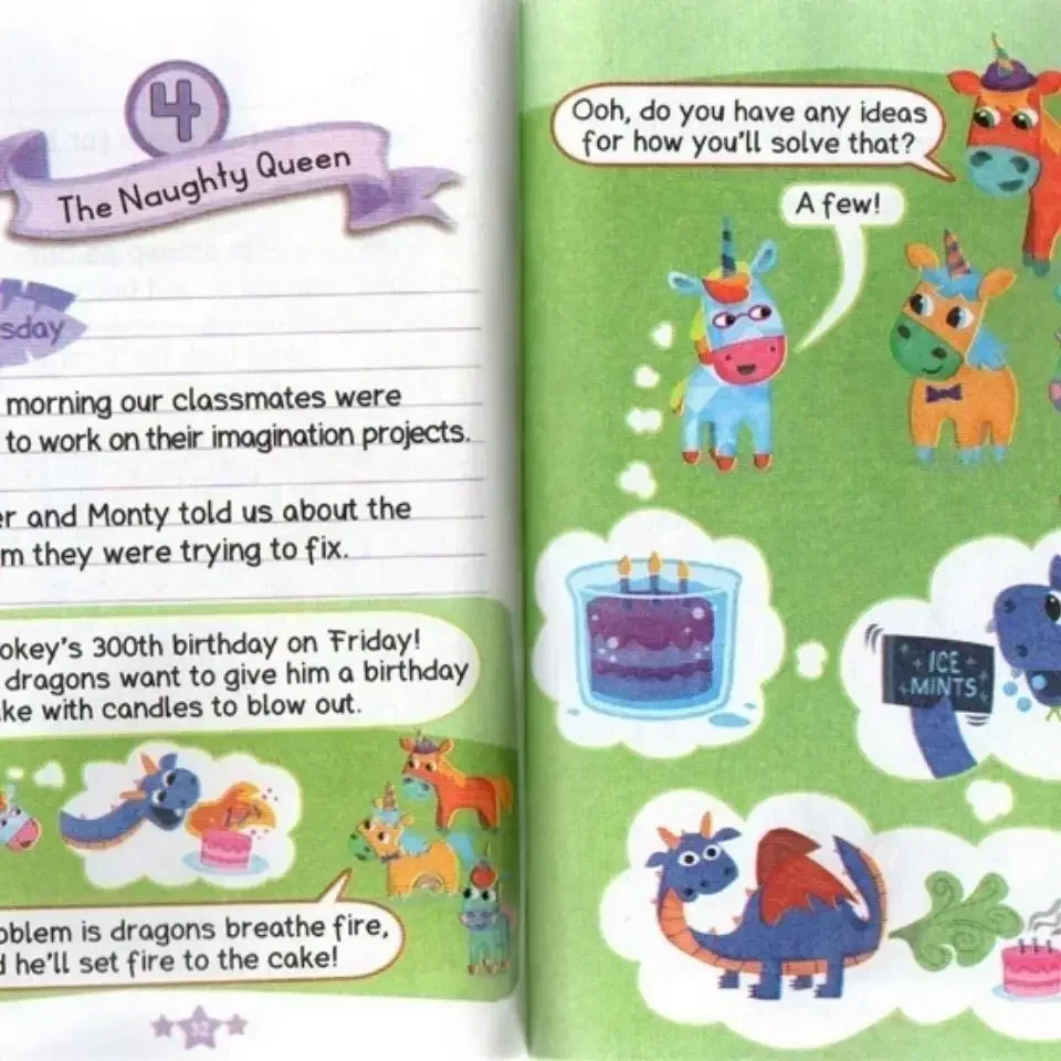 Englisches Kindergeschichtentagebuch 5, Kinderbrücken-Kapitelbücher, Bücher