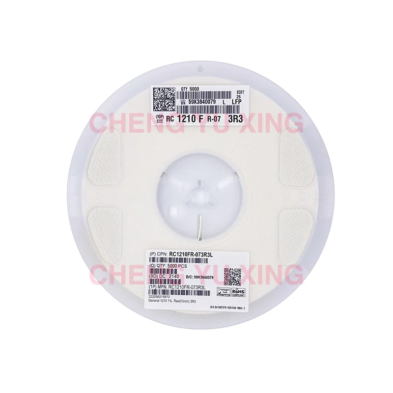 

1210 3R3 3.3R 1% фотогалерея, 5000 шт., резистор SMD
