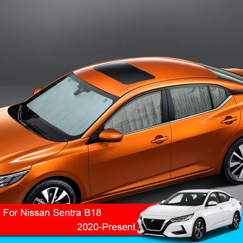 

Для Nissan Sentra B18 2020-2025 автомобильные солнцезащитные козырьки, защита от ультрафиолета, оконная занавеска, солнцезащитный козырек, лобовое стекло, автомобильные аксессуары