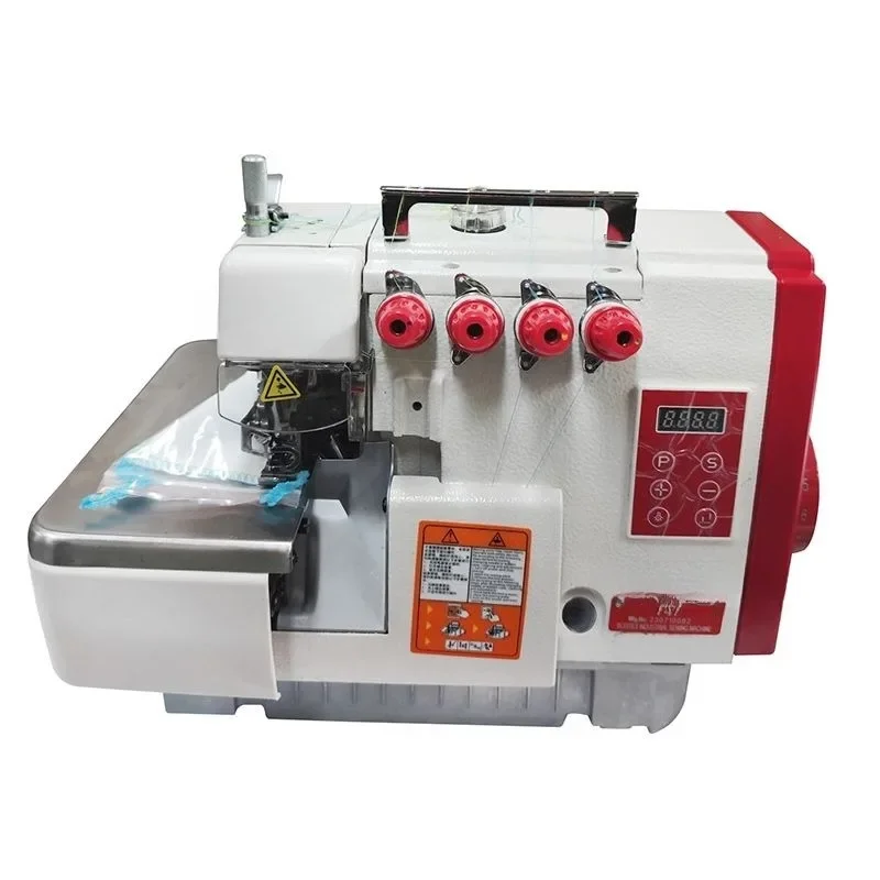 747D computer integrated direct drive silent 345 edge locking and copying machine