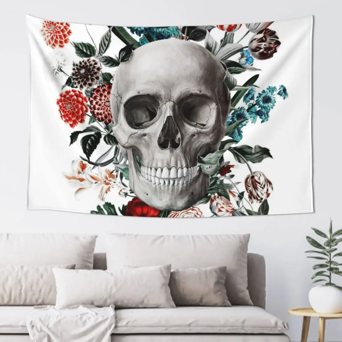 

One day we all die, never mind Tapestry Christmas Decoration Decoration For Bedroom Decoration Aesthetic Tapestry