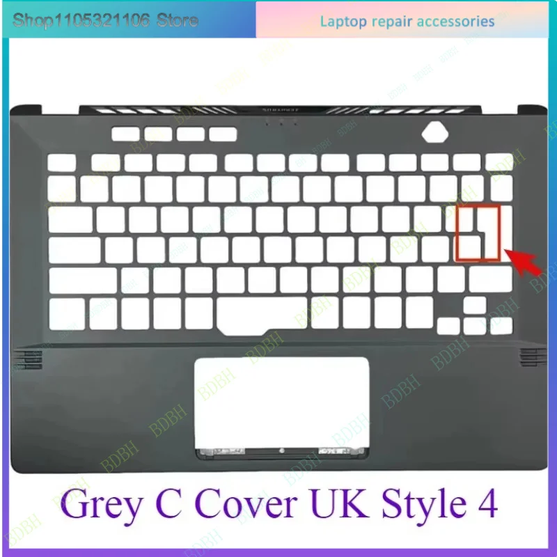 F LCD Back Cover/Palm Pad/Bottom Cover/US/RU Keyboard/Top Cover Thin version NEW For ASUS ROG Zephyrus G14 GA401 GA401Q Laptop
