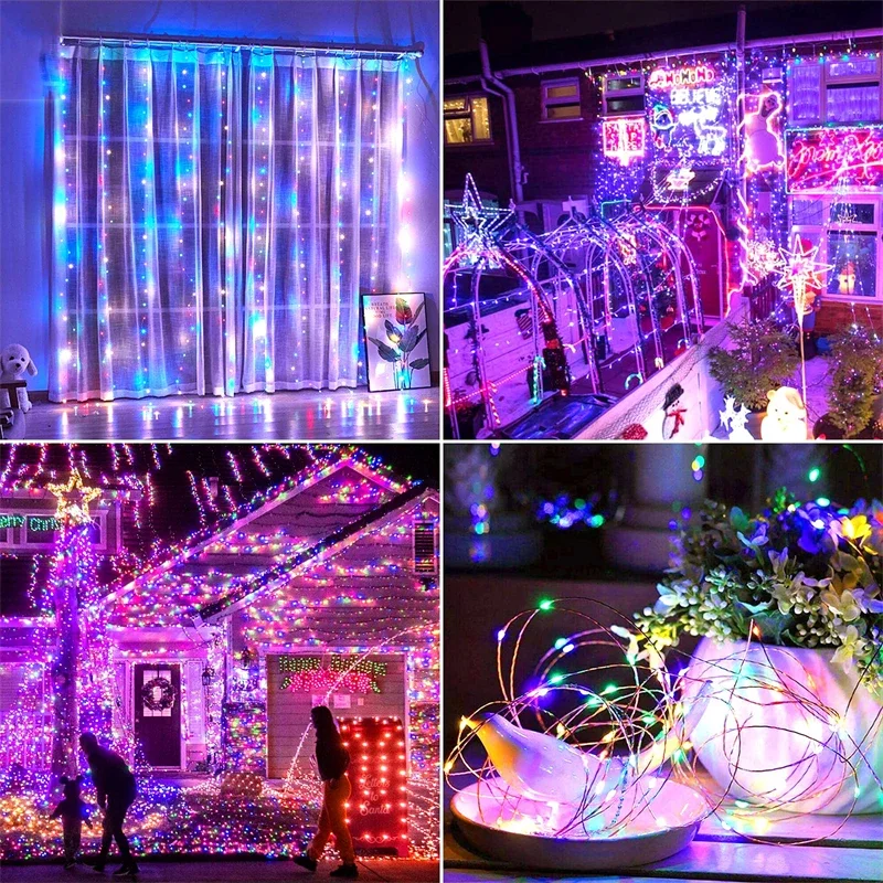 7M/12M/22/32M Solar Led Fee Licht Outdoor Girlande Led Wasserdichte Girlande string Lichter Weihnachten Party Garten Solar Lampe Dekor – Detail 7