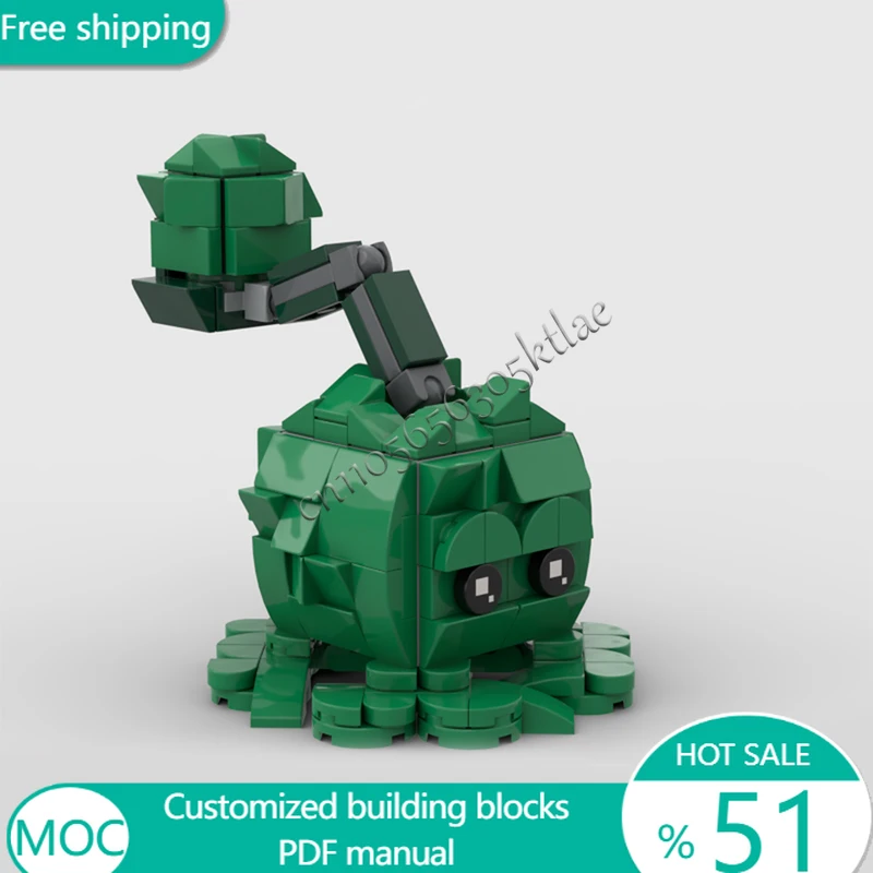 164 PCS Alberi Cavolo-pult MOC Personalizza Blocco di costruzione modulare Semplici bambini Educativi Design creativo Regali giocattolo per le vacanze fai da te