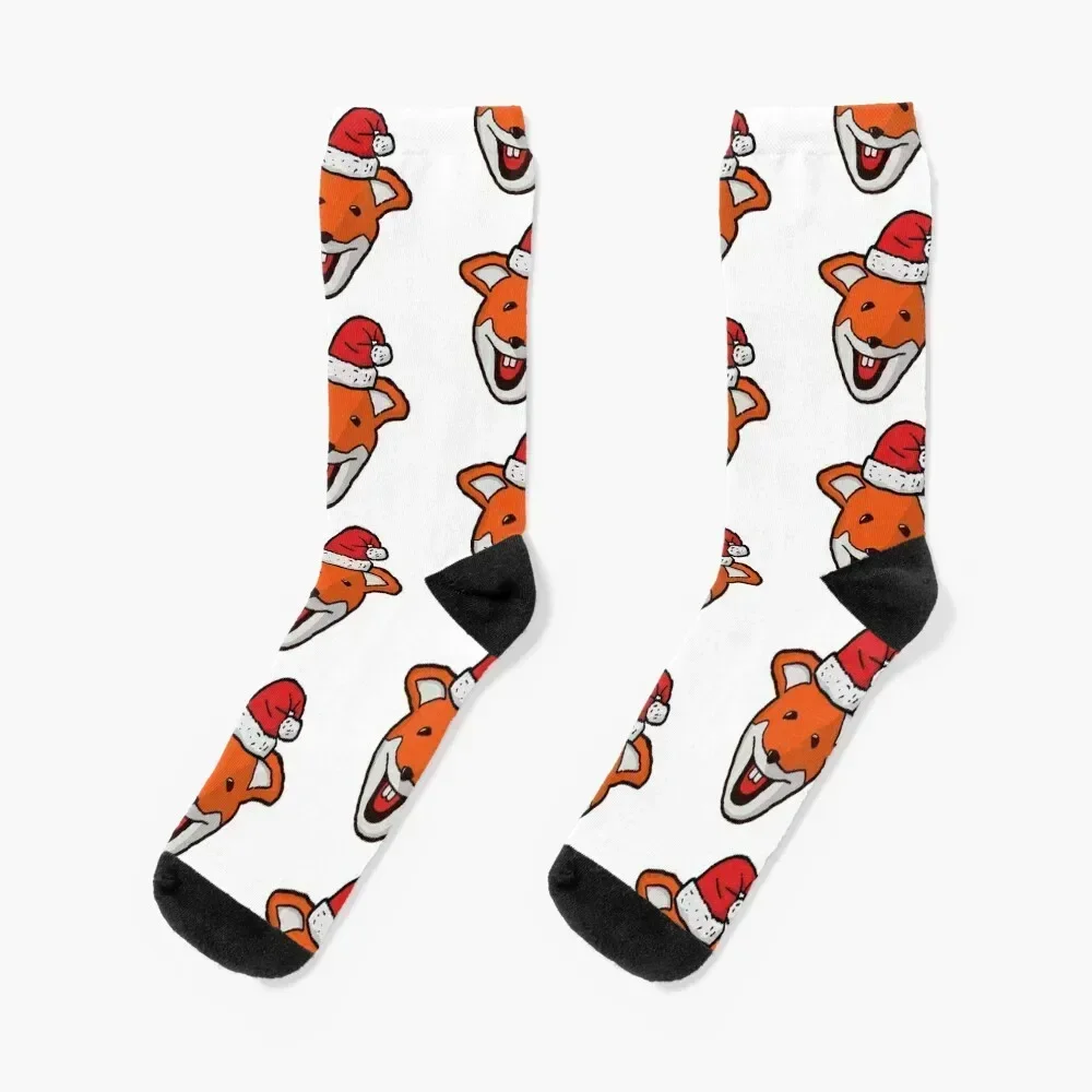 

XMAS Basil Brush From The Basil Brush Show Socks cute with print new year Men Socks Luxury Brand Women's