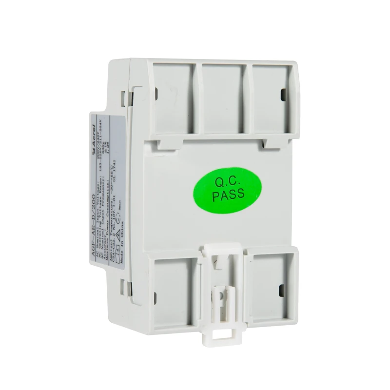 Imagem -02 - Medidor de Energia Acrel-bidirecional com Transformadores de Corrente Externa Agf-ae-d 200 Din Rail Rs485 para Inversor