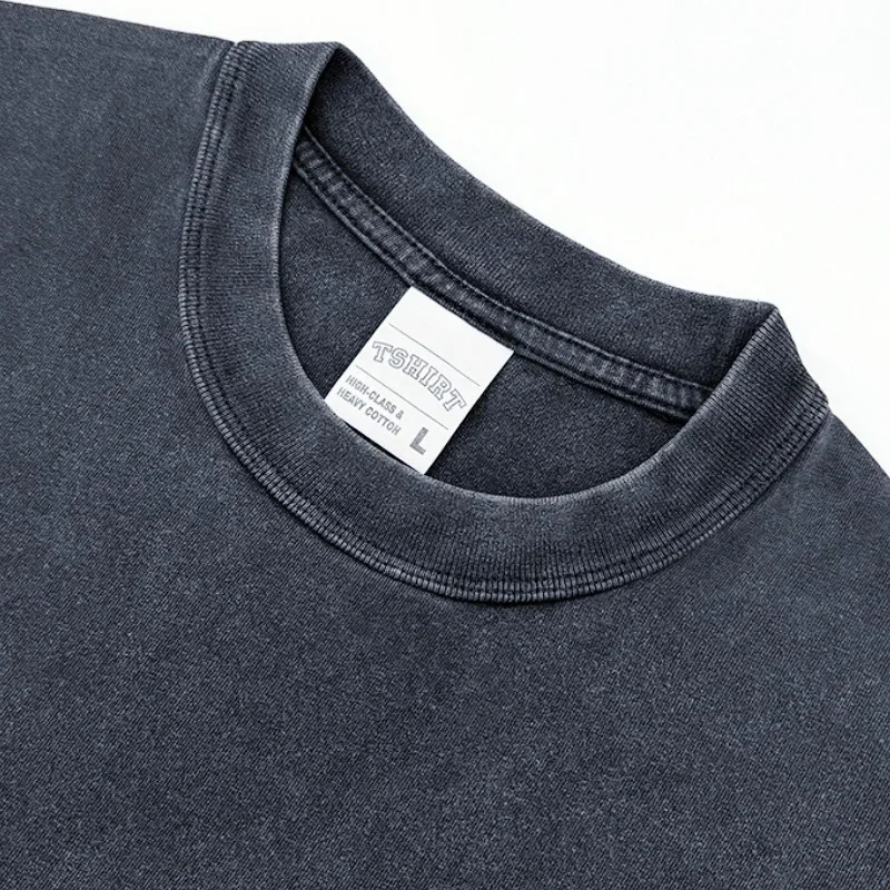 Rock Band Metallica Creeping Death Washed T-Shirt für Herren und Damen, Sommer, Baumwolle, Y2K-Kleidung, Gothic, atmungsaktiv, kurzärmeliges Oberteil – Detail 3