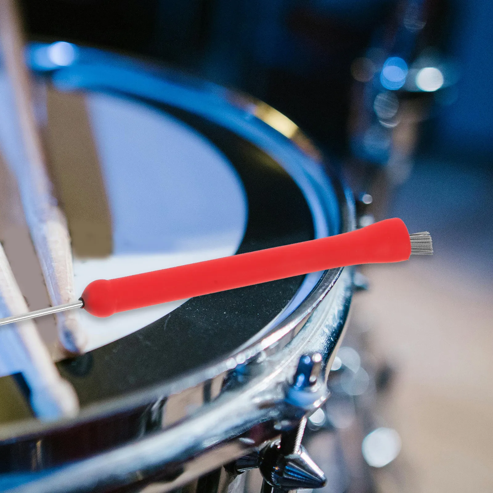 Jazz Drum Brushes Retractable Adjustable Length Steel Wire Brush Sticks Comfortable Grip Snare Drum Brush Percussion Kit