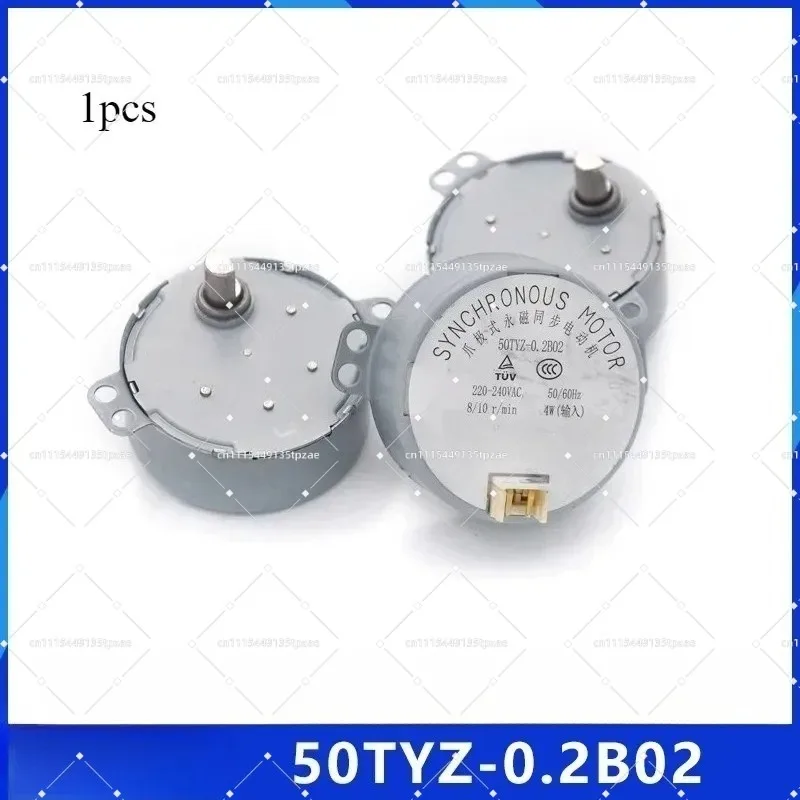 50TYZ-0.2B02 Claw Pole Permanent Magnet Synchronous Motor 220V-240V AC 8-10RPM Low Speed Replacement Motor