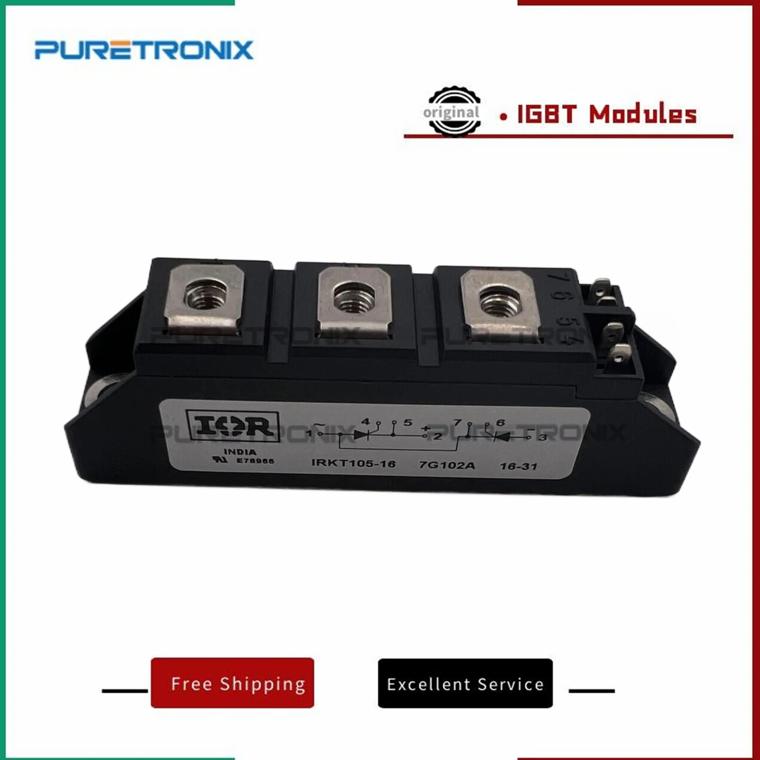 IRKT105/16 /14/16   Original Power Module