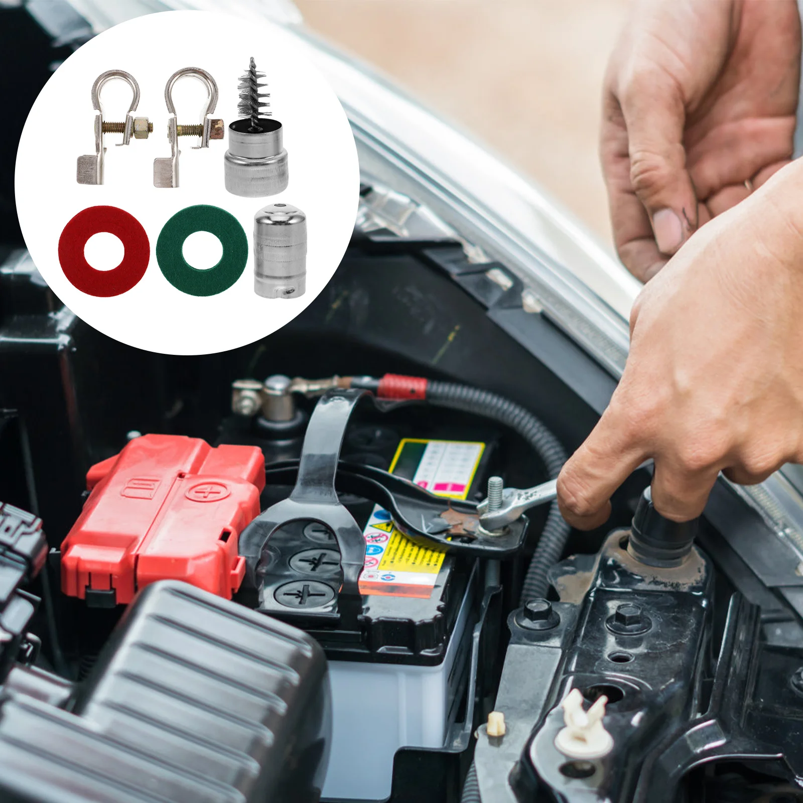 طقم موصلات طرفية مطلية بالقصدير من النحاس لسيارة دراجة نارية Ev قارب أعلى محول طرفي عالي التحمل وآمن #2