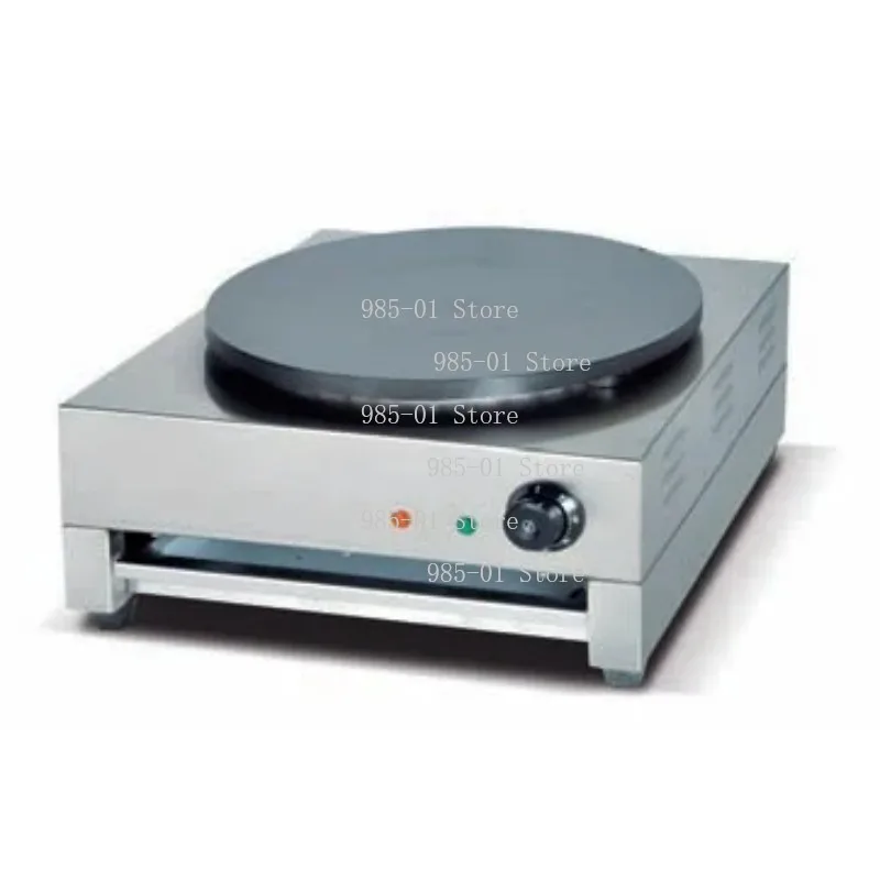 Commercial Rotating Griddle Crepe Maker Pancake Saj Bread Machine Electric Gas Cooking Stove for Snack Food