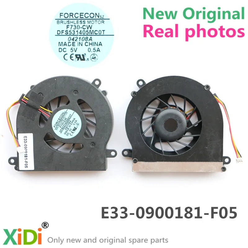 FORCECON-DFS531405MC0T مروحة تبريد وحدة المعالجة المركزية ، F730-CW ، E33-0900181-F05