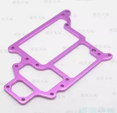 108065 HSP Upgrade Spare Parts For 1/10 R/C Model Car Purple Compact Aluminum Radio Tray 188065