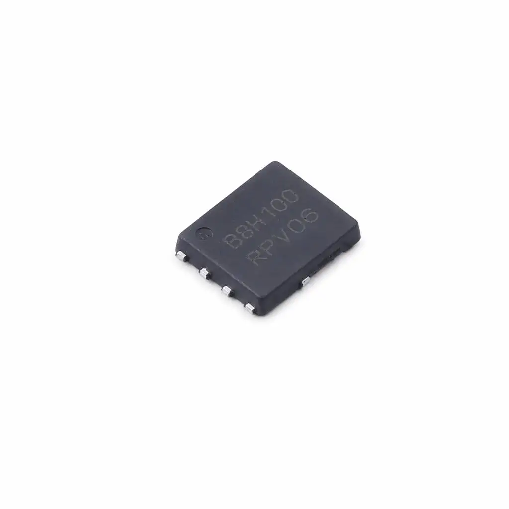 (10 pcs) MBR8H100MFST1G DFN-5 (5x6) (Marking B8H100) - Schottky Diode 100V 8A 810mV