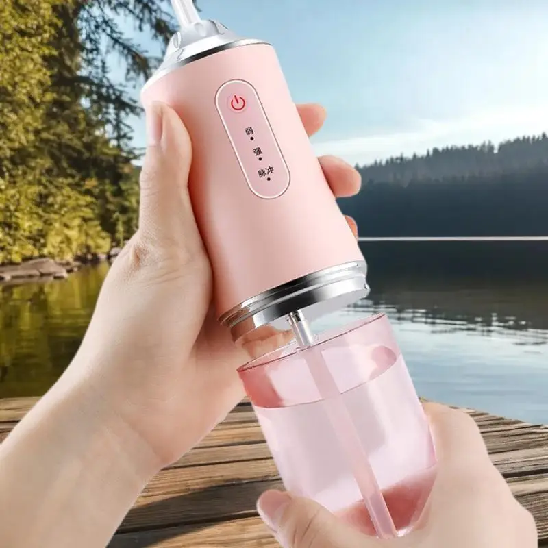 Professional Oral Irrigator: Teeth Whitening Water Flosser with Jet Tip for Deep Cleaning & Gum Care