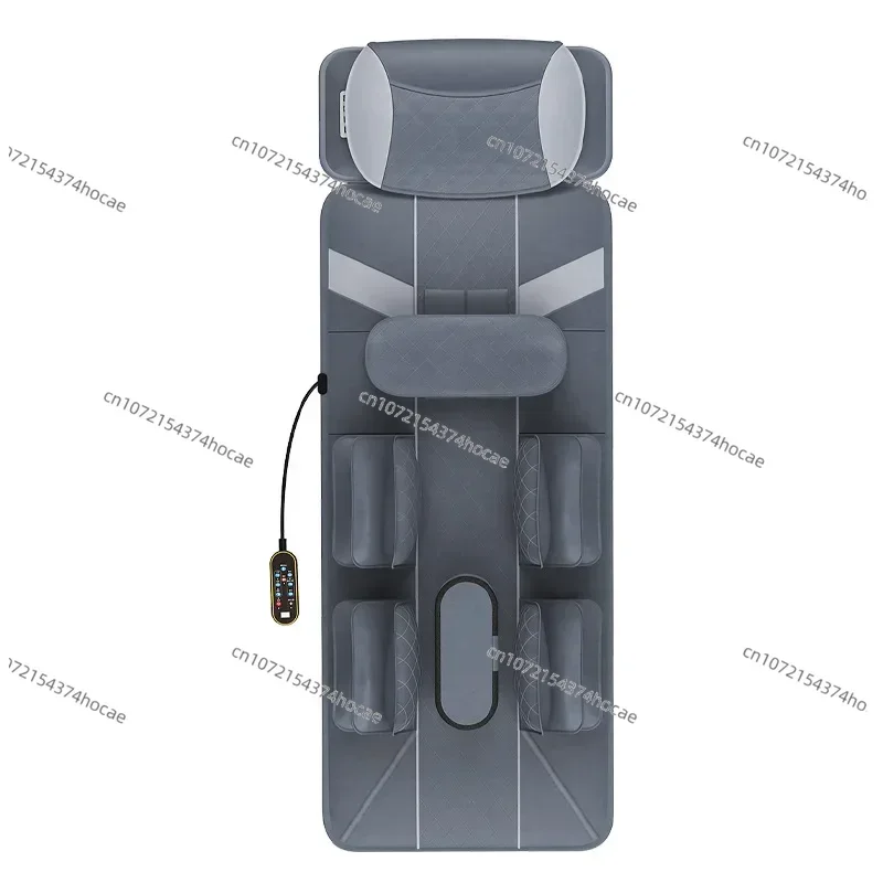 Multi-functional Massager for Neck, Lumbar Vibration Massage Mattress,Electric Massage Pad Heating Air Bag Full Body Massage Mat