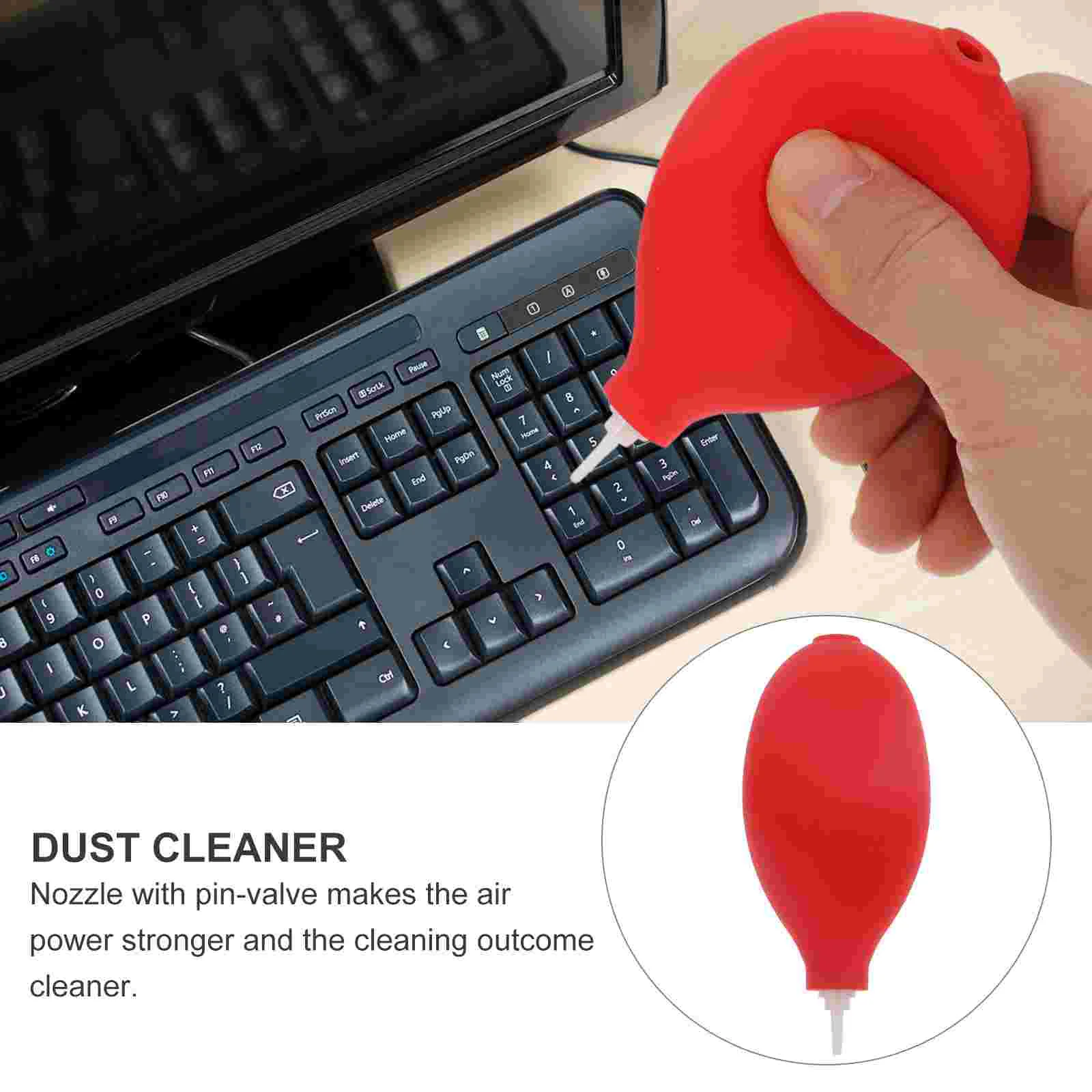 Air Blow Mini Squeeze Ball Pump Dust Cleaner Device Filter Blower Compressed Equipment Duster