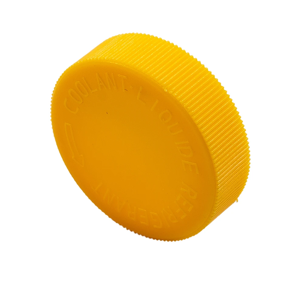 Cover Reserve Bottle Cap Heavy Duty Portable Coolant Yellow 32mm Plastic 1pc 2171279900 For Nissan Patrol GU Y61