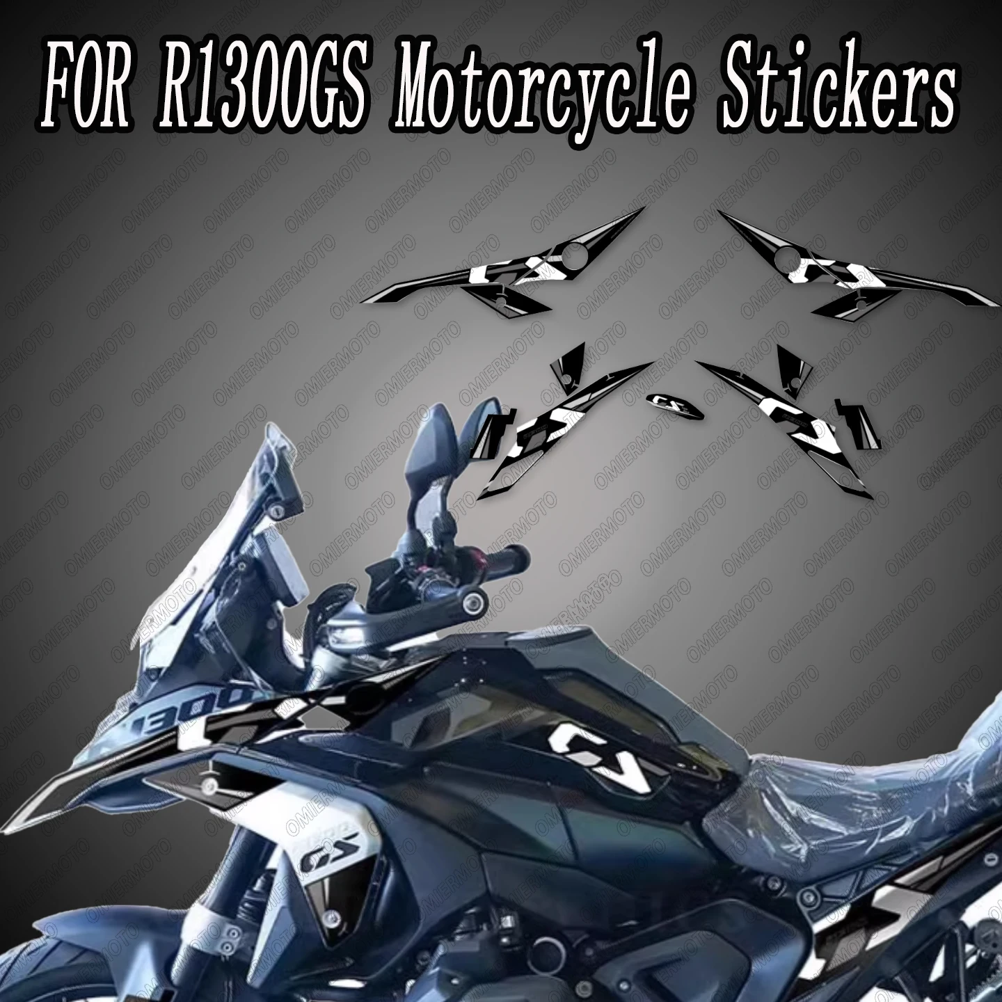 

Аксессуары для мотоциклов, модифицированные защитные наклейки, наклейки для R1300GS R 1300 GS 2023 2024