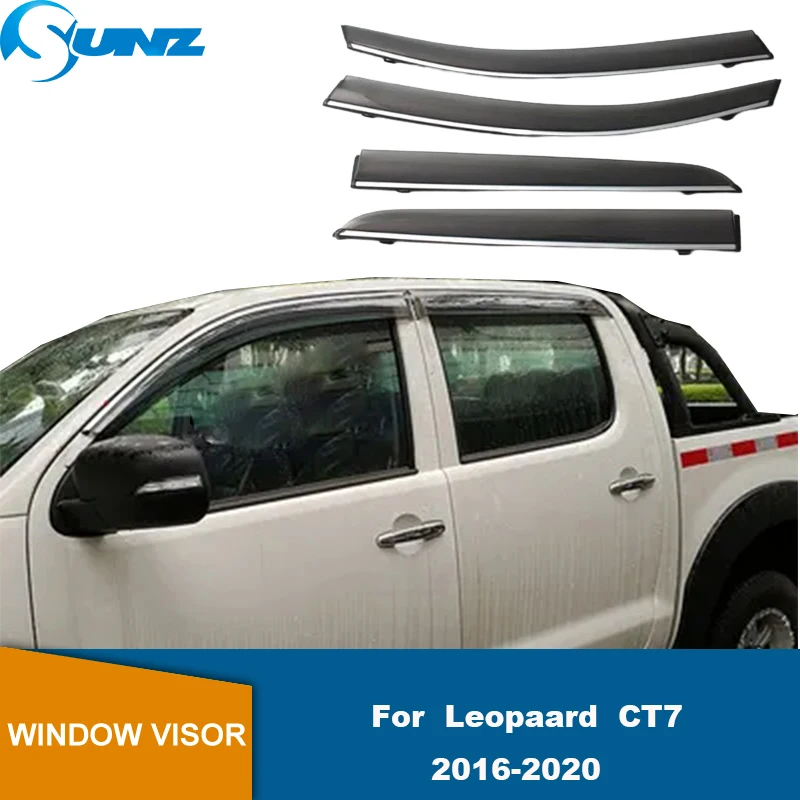 

Side Window Deflector For Leopaard CT7 2016 2017 2018 2019 2020 Car Window Visor Awning Sun Rain Deflector Shelter Shades Guard