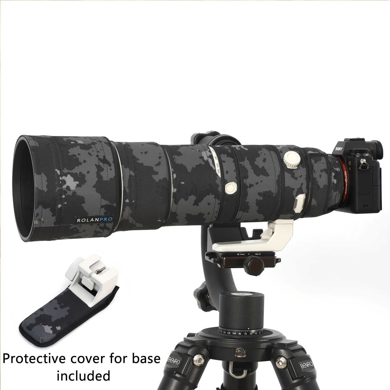 ROLANPRO Lens Coat for Sony FE 200-600mm F5.6-6.3 G OSS Lens Cover sony 200600 Camera Lens Protective Sleeve Guns Case Raincover