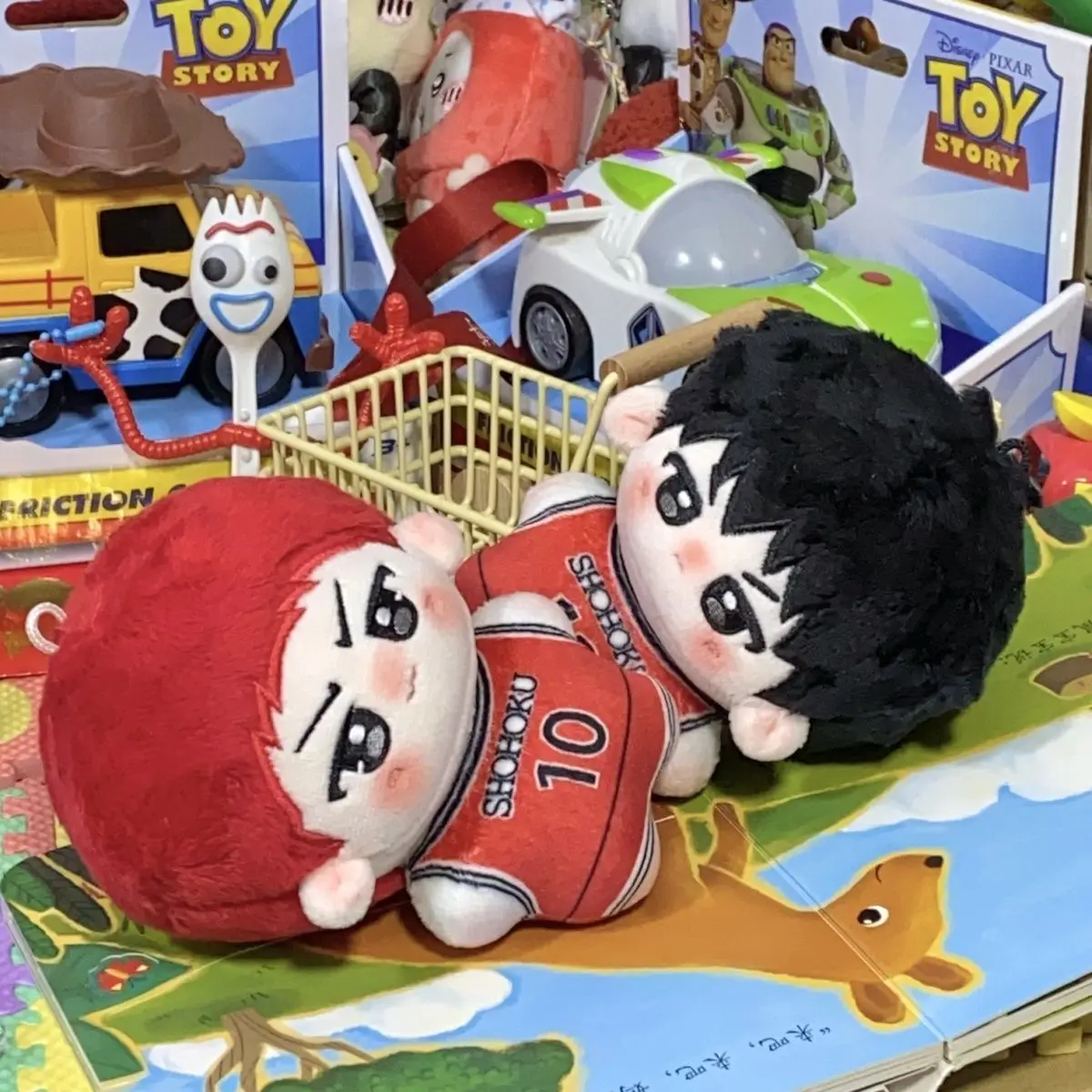 10 Cm Anime Sakuragi Hanamichi Rukawa Kaede Cosplay COSTUME peluche poupée dessin animé vêtements habiller coton poupées enfants en peluche jouet