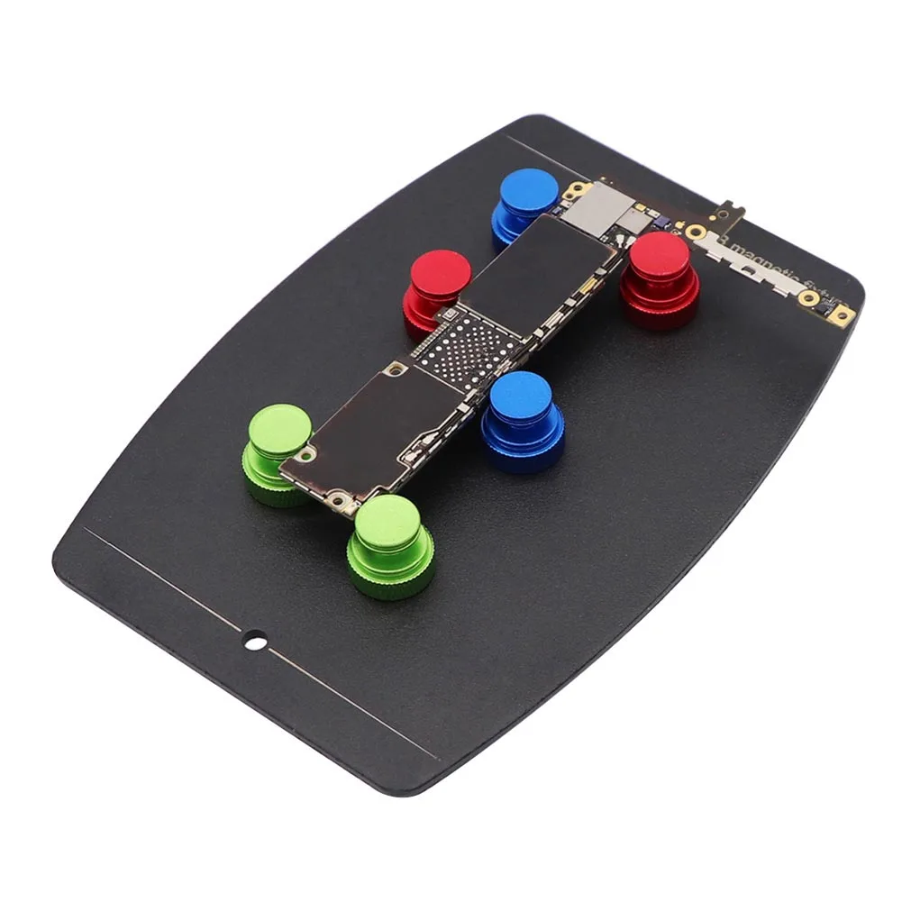 PCB Holder For Soldering Iron Multi-functional Magnetic Third Hand Helping Hands Tool With Adjustable Pillars For Electronic Rep