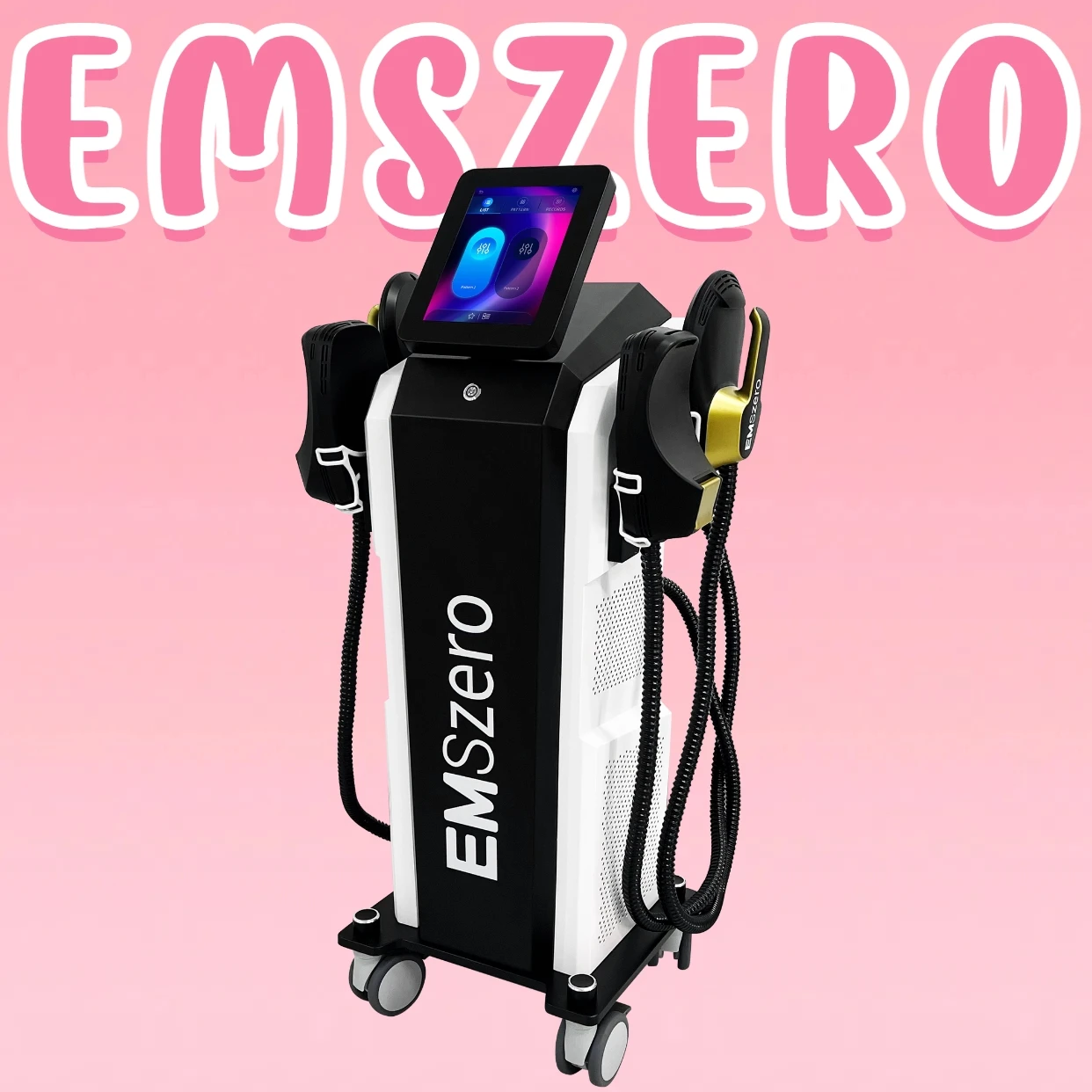 

EMSZERO Black RF EMS Sculpt Machine, Muscle Stimulation, Fat Defatting, Body Slimming Technology, 6500W