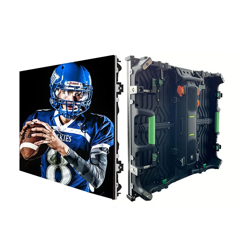 500*500mm Die-Cast Aluminum Cabinet Indoor Outdoor Never Black Stage P3.91 Video Wall Rental LED Display Screen for Advertising