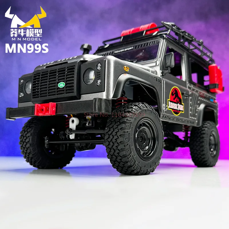 Jurassic Dinosaur Edition MN MODEL 99S Volledige schaal afstandsbediening auto RC model terreinwagen 4WD klimmen speelgoedauto jongen cadeau