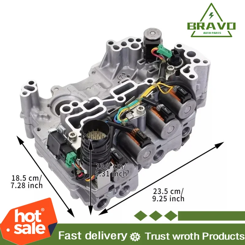 

JF015E RE0F11A CVT Transmission Valve Body With Solenoids For or Nissan Sentra Note Versa Chevrolet Suzuki 31705-X428B