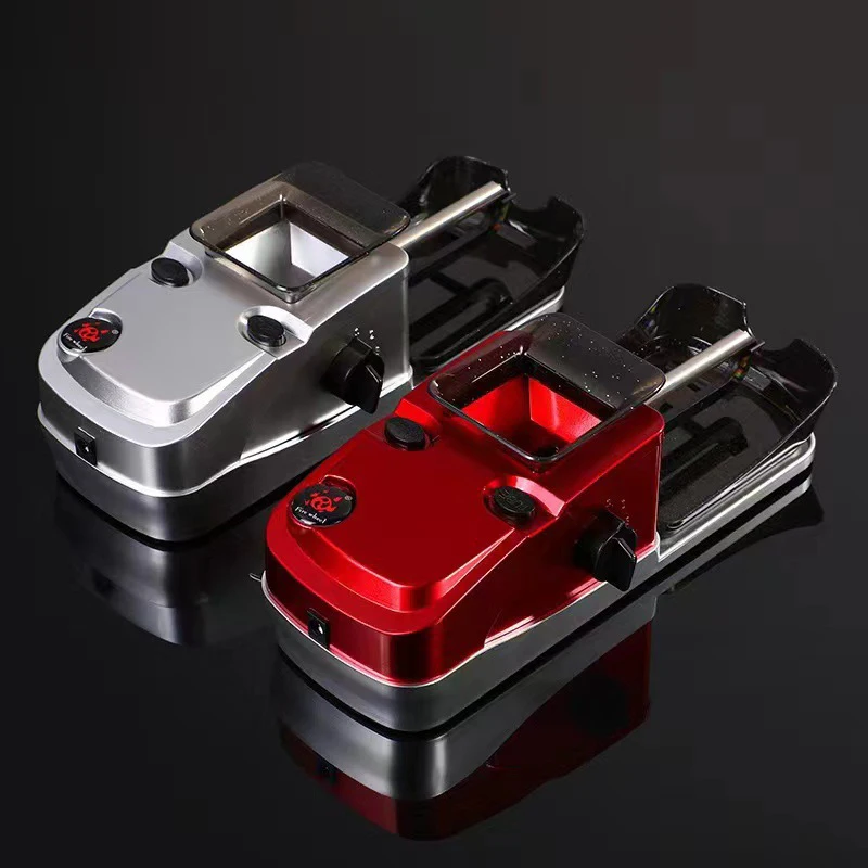 6.5/8mm Dual-purpose Electric Tobacco Filling Machine High-power Automatic Cigarette Rolling Maker Homehold Smoking Accessories