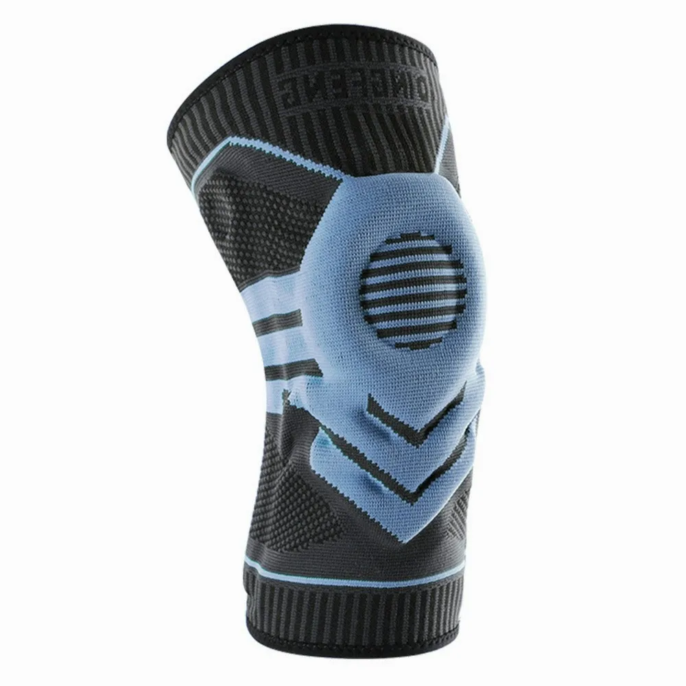 Rodilleras de Fitness, Protector elástico de compresión para correr, gimnasio, baloncesto y voleibol, 1 unidad