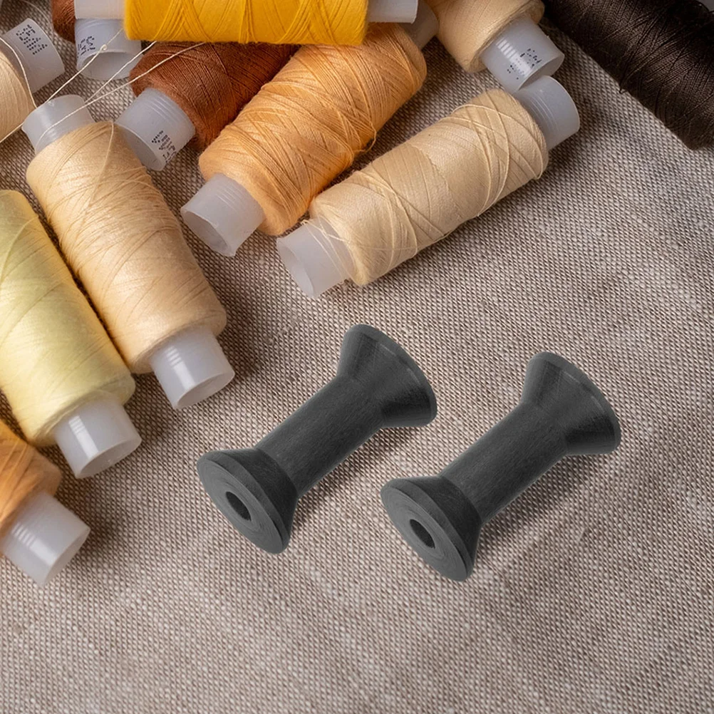 15 قطعة بكرات خشبية فارغة لخياطة الموضوع سلك الغزل لف الحرفية تخزين حامل خمر نمط بكرة المنظم
