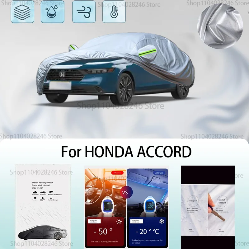 

For HONDA ACCORD Car clothing sun protection snow prevention antifreeze car protective cover auto cover