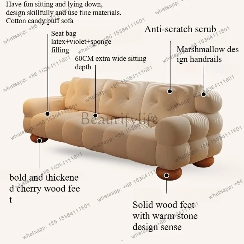 LSAdults Designer Living Room Sofas Relaxing Comfortable Modern Elegant Sofa Luxury Lounge Articulos Para El Hogar Home Furnitur
