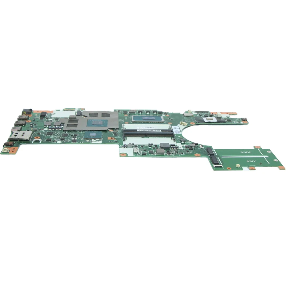 Laptop Motherboard For Lenovo ThinkPad P15v Gen2 NM-D551 With CPU I7-11800H GPU T600 T1200 FRU 5B21D93114 5B21D93124