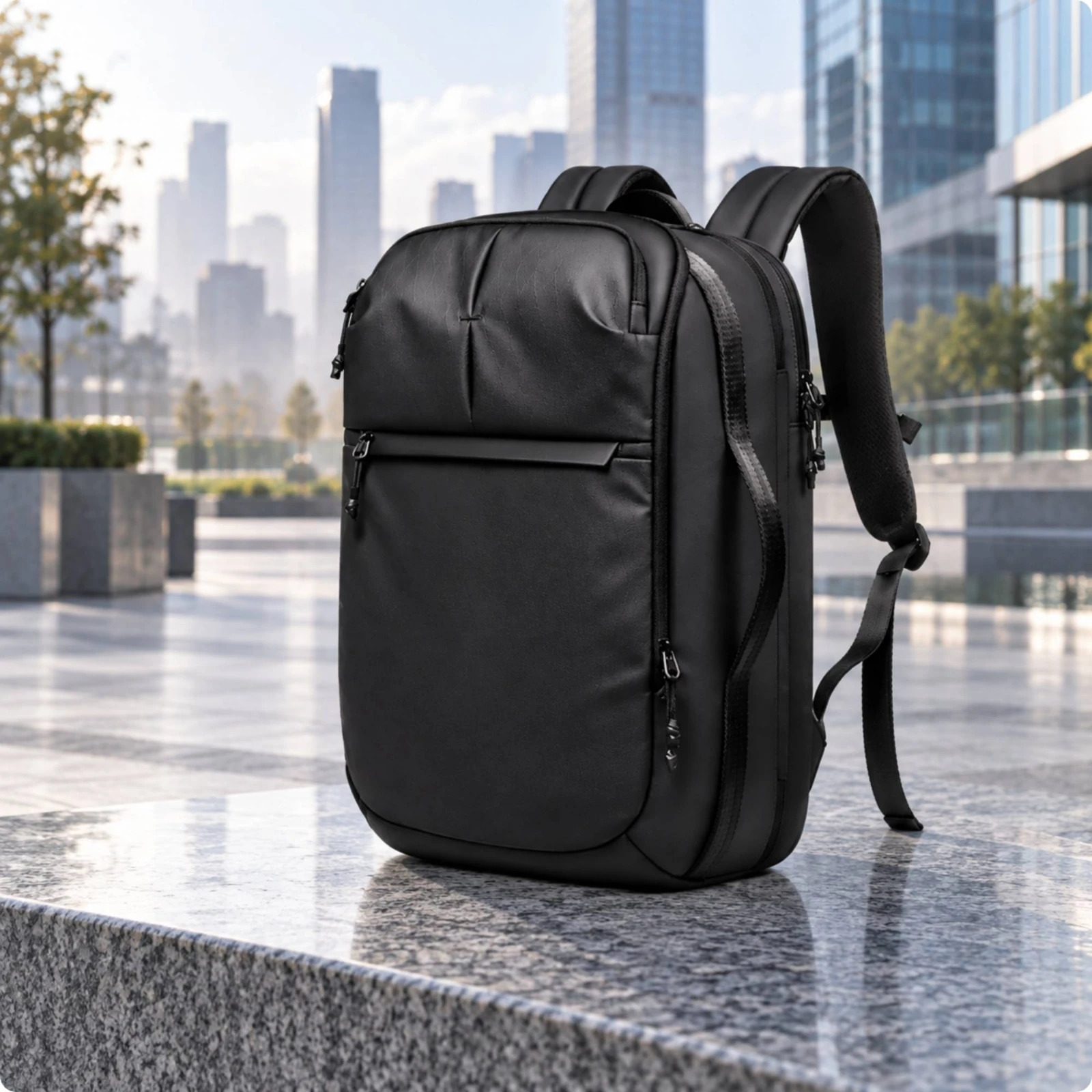 Luggage - Mochila de material Oxford com compartimento
