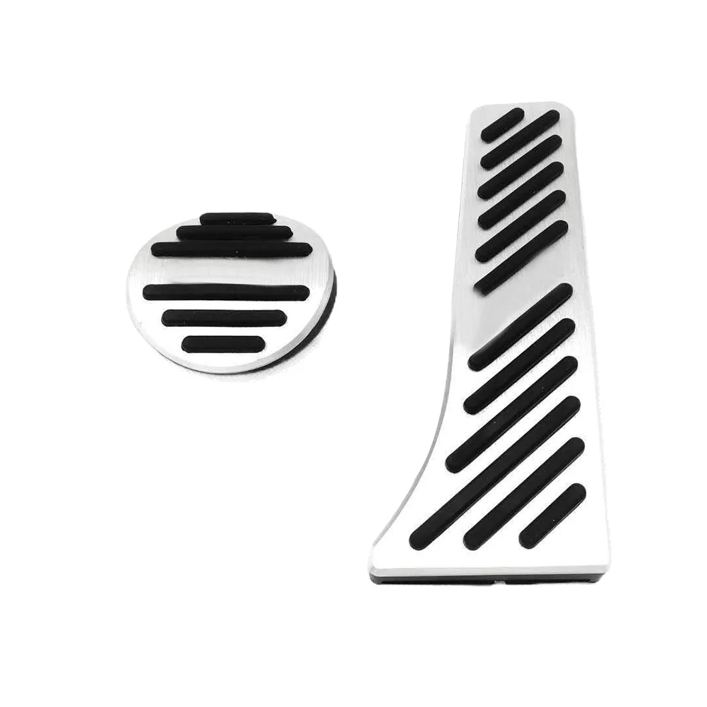 AEF2-Gas Accelerator Pedal And Break Pedal Cover Pad Non-Slip For Mercedes Benz Smart Fortwo 451 2007-2014